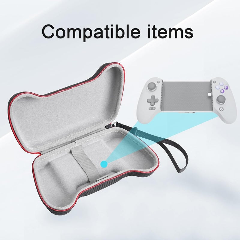 RLSOCO Hard Case for GameSir G8 Galileo Type-C Mobile Gaming Controller - Black (Case Only) - Image 4